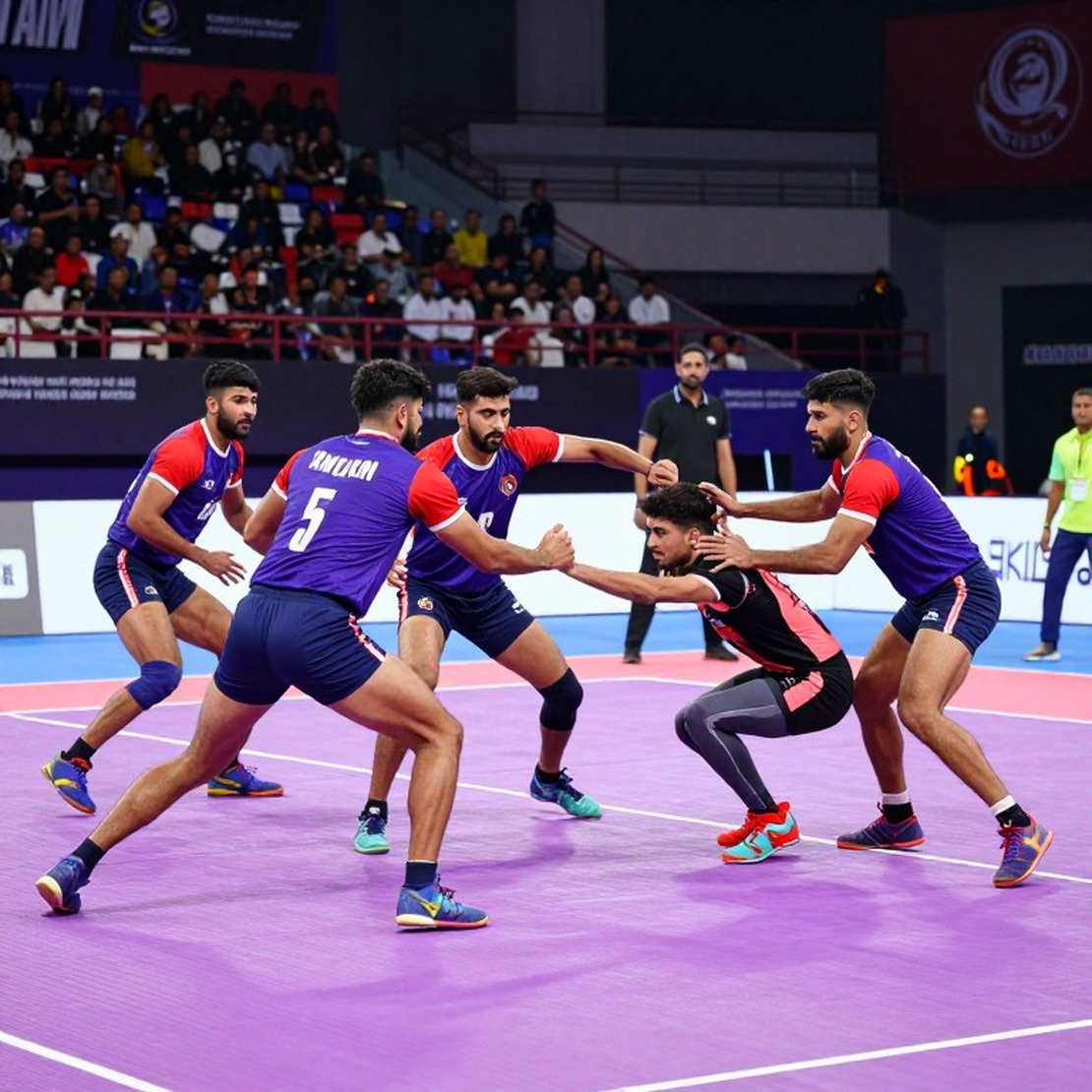 कॉमनवेल्थ कबड्डी दिन-1: 89 अंक का मुकाबला, 23 अंक का रेडर, और बिना खेले चौथे नंबर पर नाइजीरिया